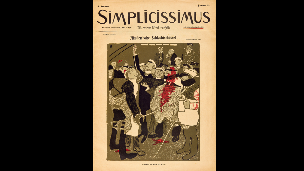 Paul Bruno (1874-1968) "Simplicissimus" Jg. 4 n° 52 (24/03/1900), 1900, Paris, musée de l’Armée