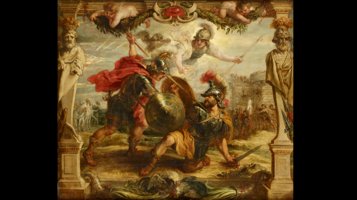 Pierre-Paul Rubens (1577-1640), Achille vainqueur d’Hector, 1630, Pau, musée des Beaux-Arts