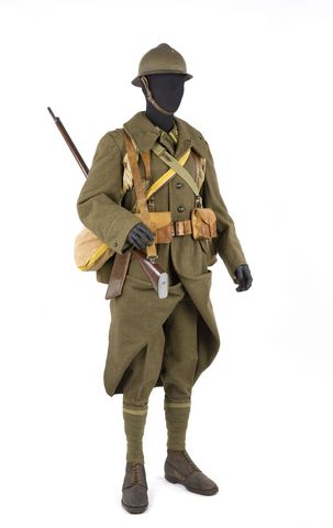 Tirailleur du 12e régiment de tirailleurs sénégalais (RTS)