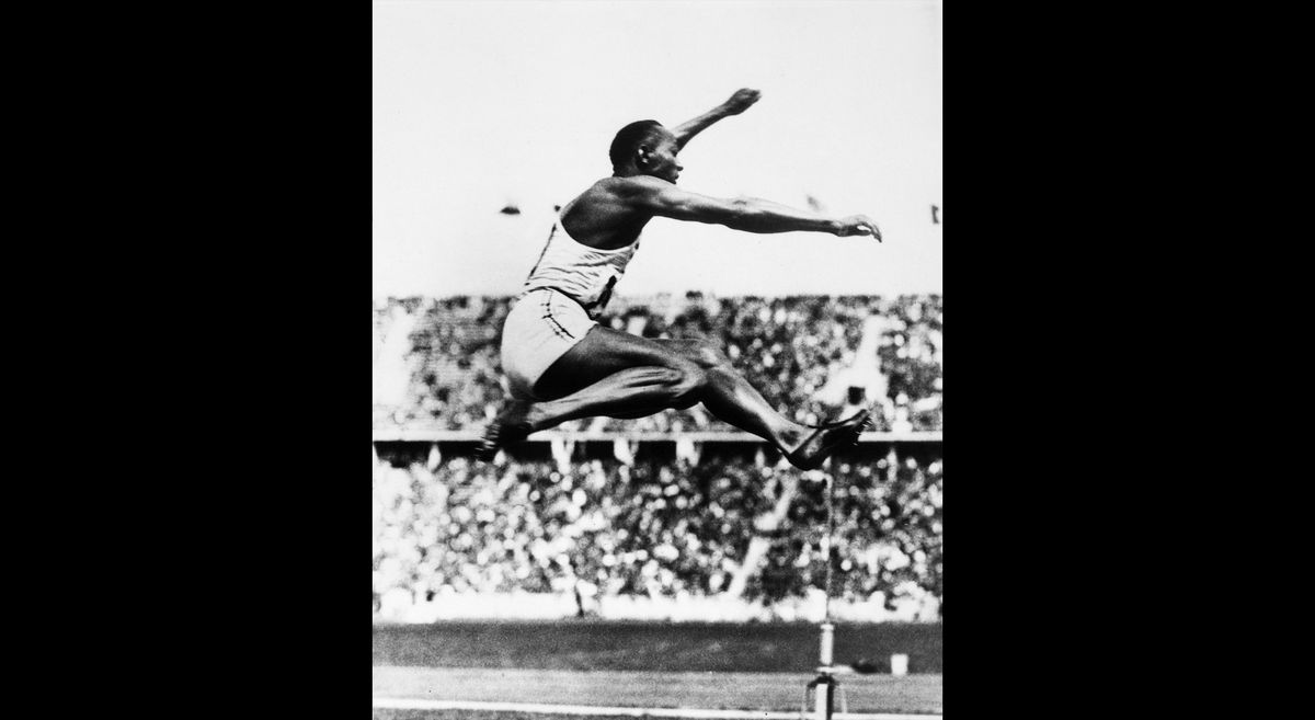 Jesse Owens, Jeux Olympiques de Berlin, 1936 © Granger _Bridgeman Images