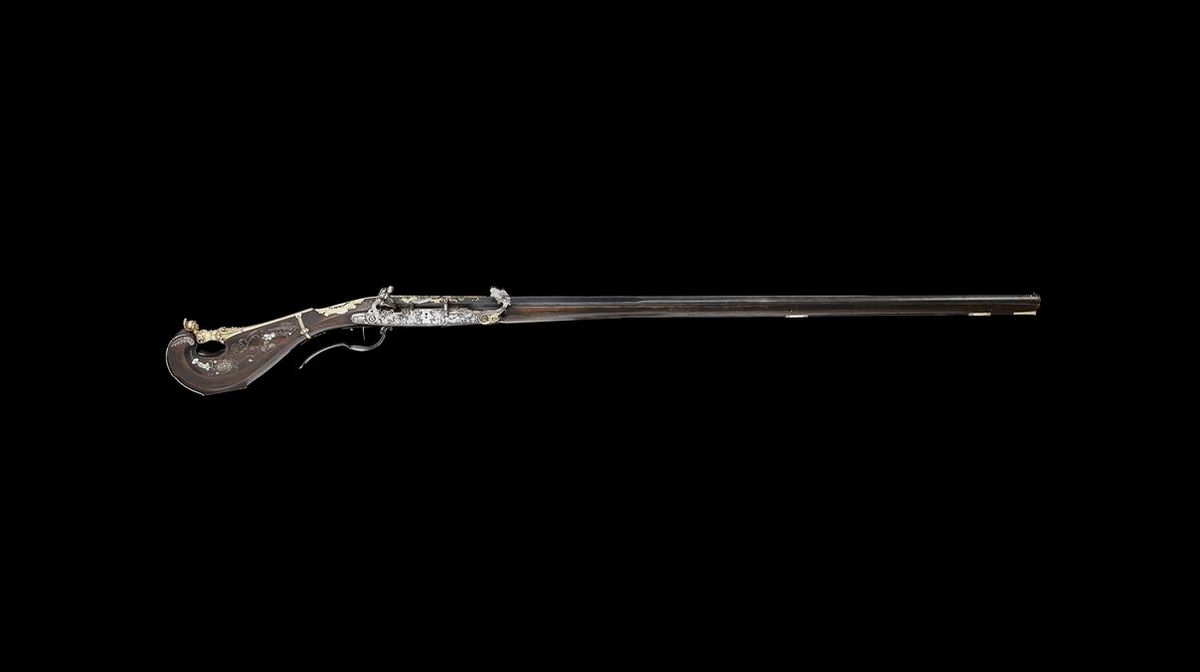 Fusil à double platine à silex et à mèche (C) Paris - Musée de l'Armée, Dist. RMN-Grand Palais / Jean-Yves et Nicolas Dubois