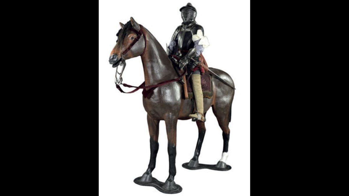 Mannequin de reître à cheval, vers 1580 © Paris - Musée de l’Armée, Dist. RMN Grand Palais / Rachel Prat