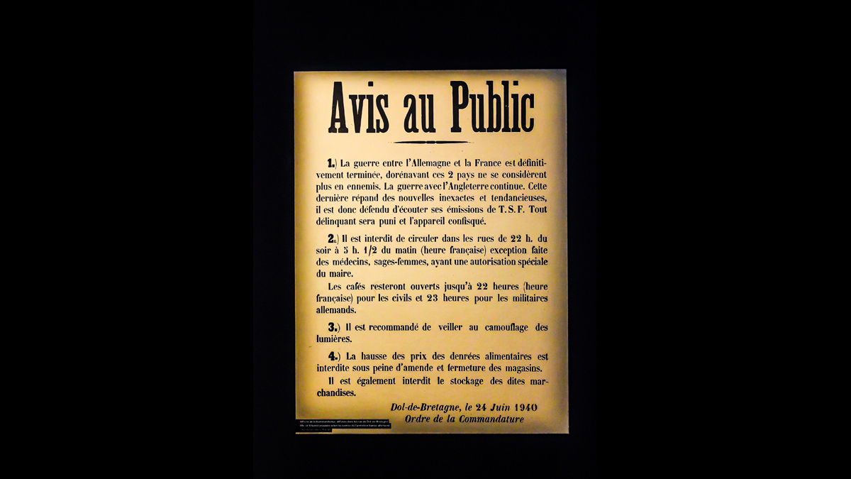 Les armistices / © Paris - Musée de l'Armée