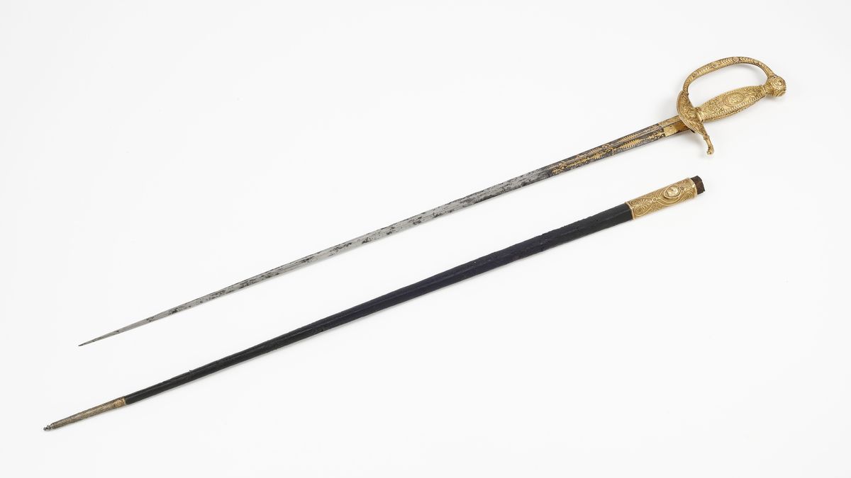 Epée portée par l'empereur Napoléon Ier à la bataille d'Austerlitz (C) Paris - Musée de l'Armée, Dist. RMN-Grand Palais / Christophe Chavan