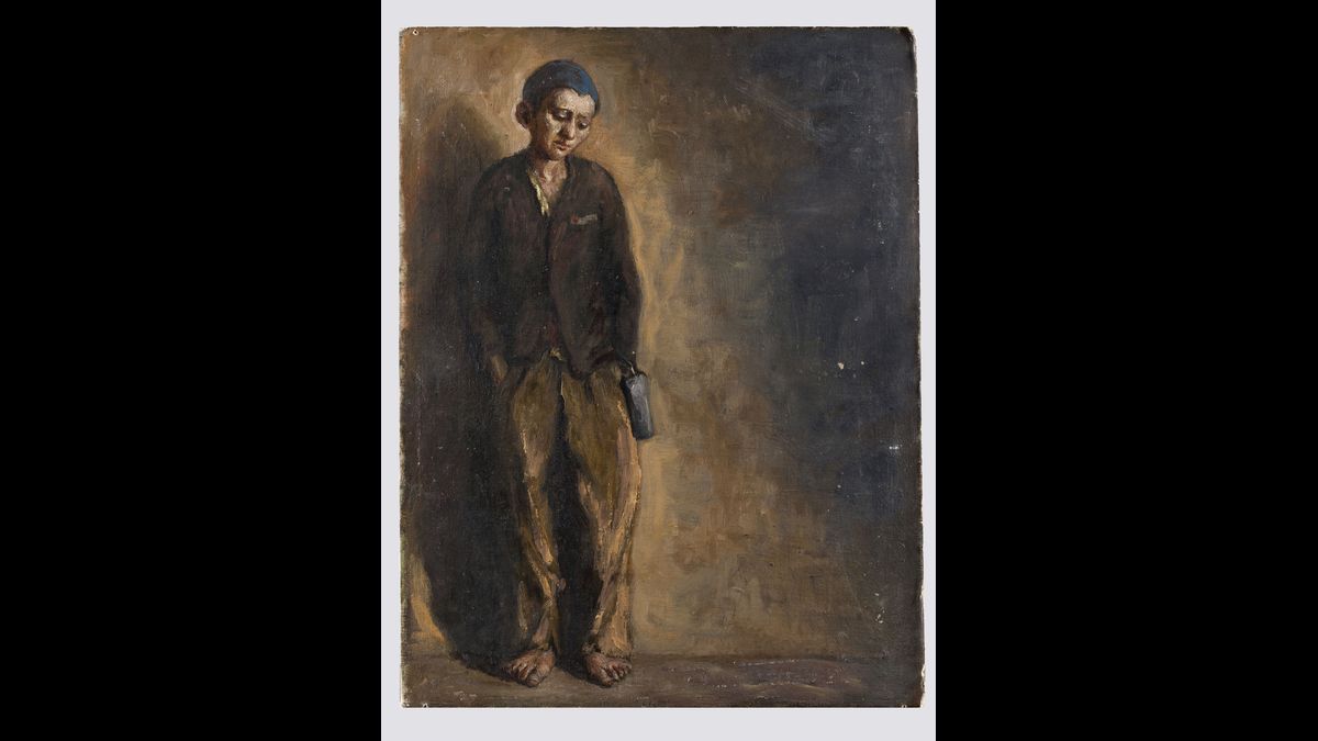 Mauthausen 1945, n° 8, un jeune résistant © Paris - Musée de l'Armée, Dist. RMN-Grand Palais / Christophe Chavan