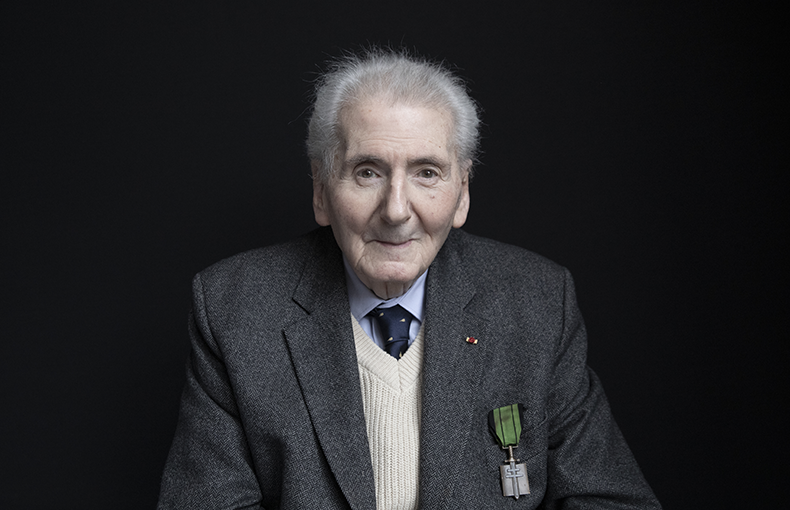 Hubert Germain (né en 1920) © Philippe de Poulpiquet